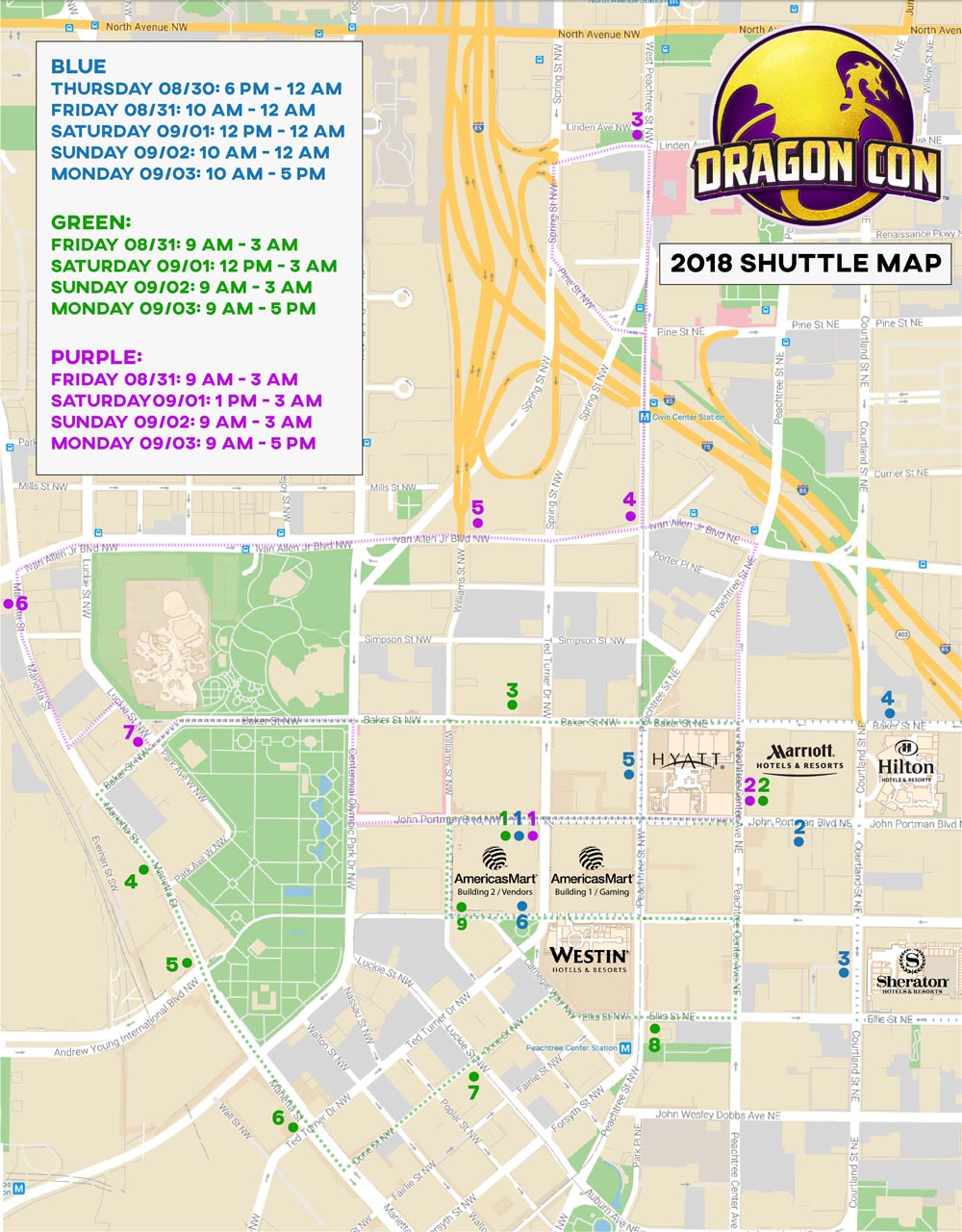 Dragon Con Parade Route 2025 Map Edna Nichol