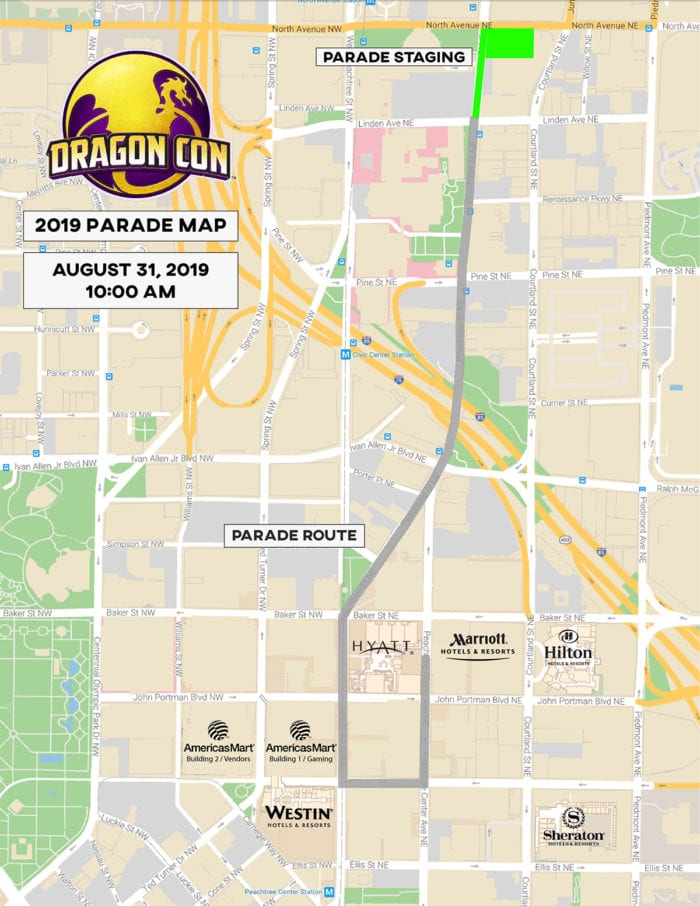 Annual Dragon Con Parade 2020